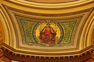 Justice Mosaic in Capitol